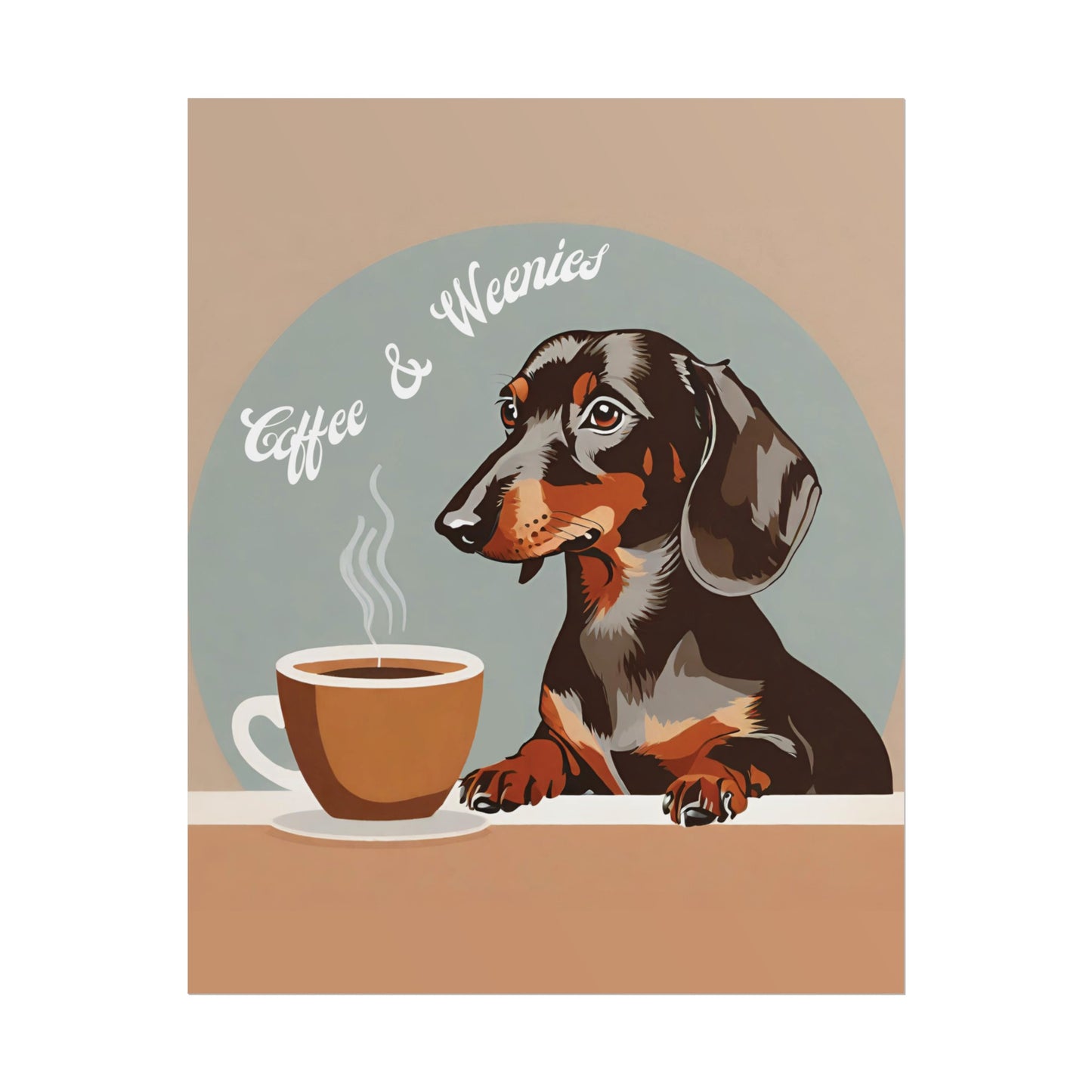 “Coffee & Weenies” - Poster