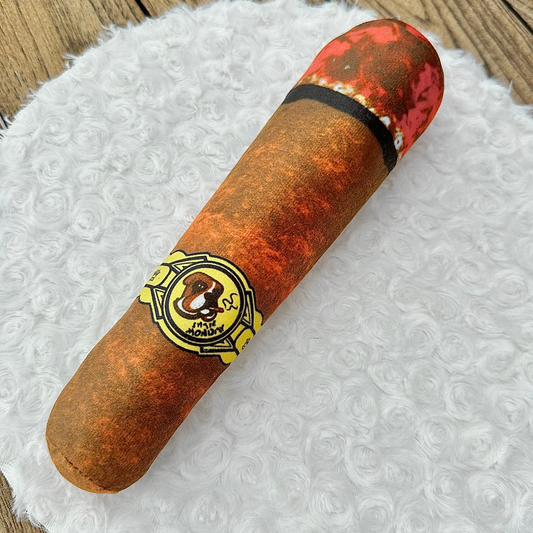 Cigar - Plush Squeaky Toy