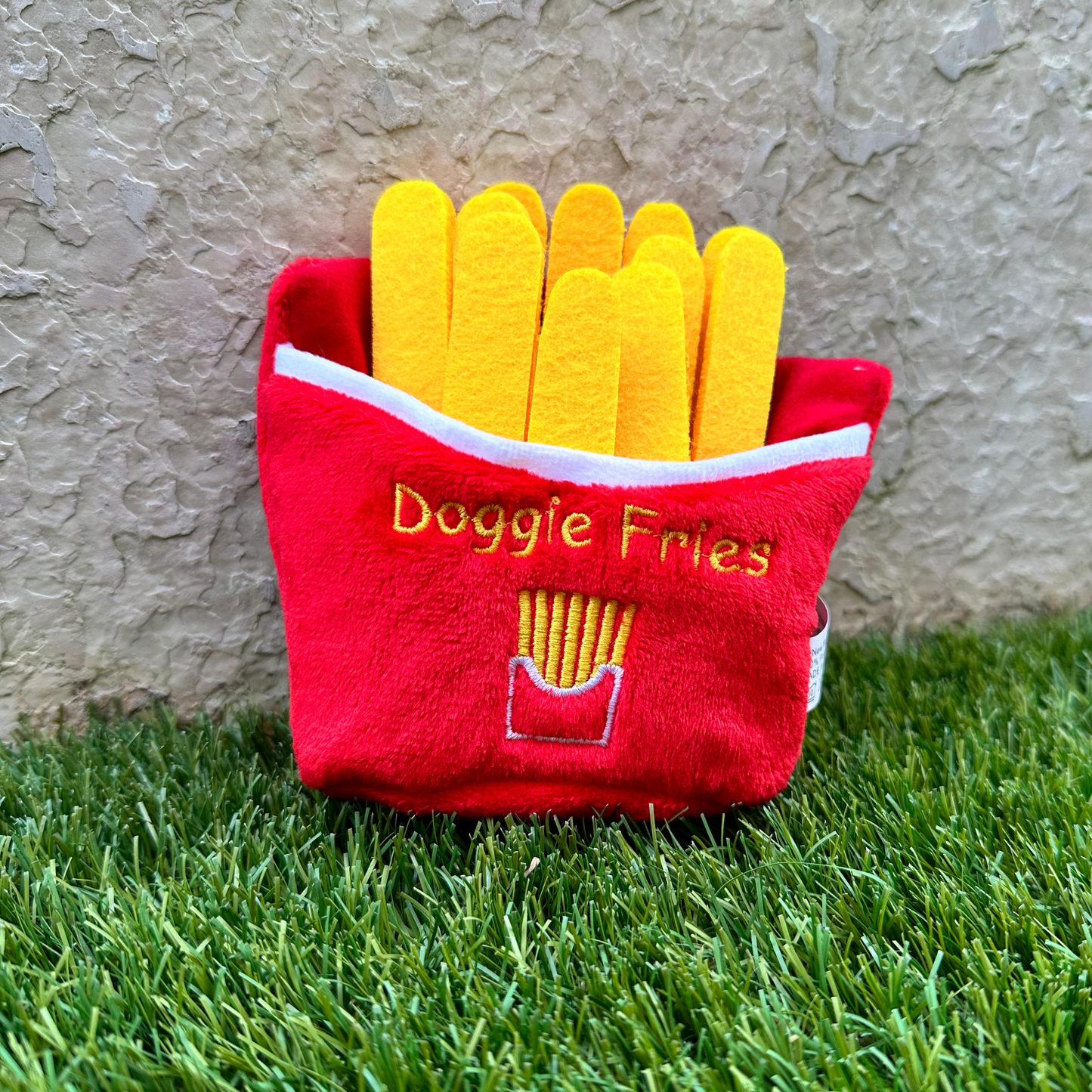 Doggie Fries - Plush Squeaky Toy