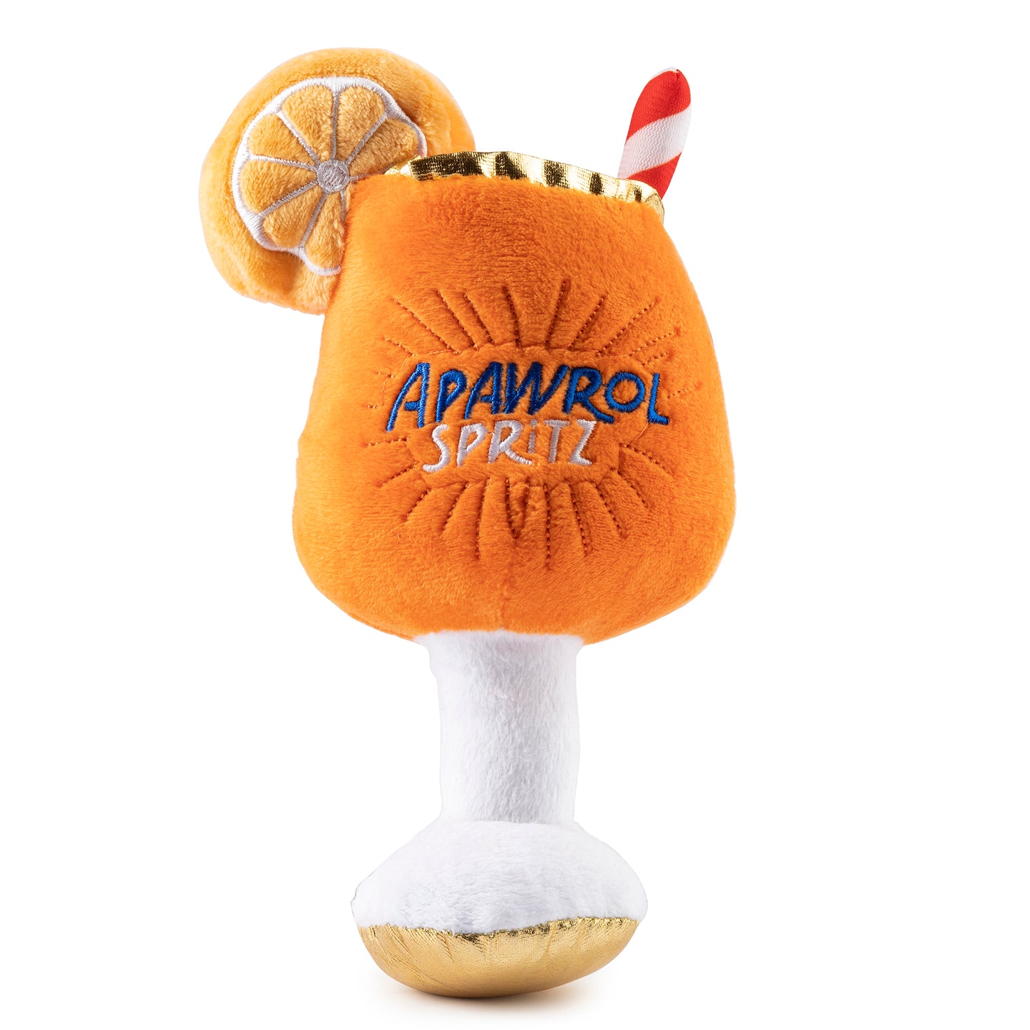 “Apawrol Spritz” Cocktail - Plush Squeaky Toy