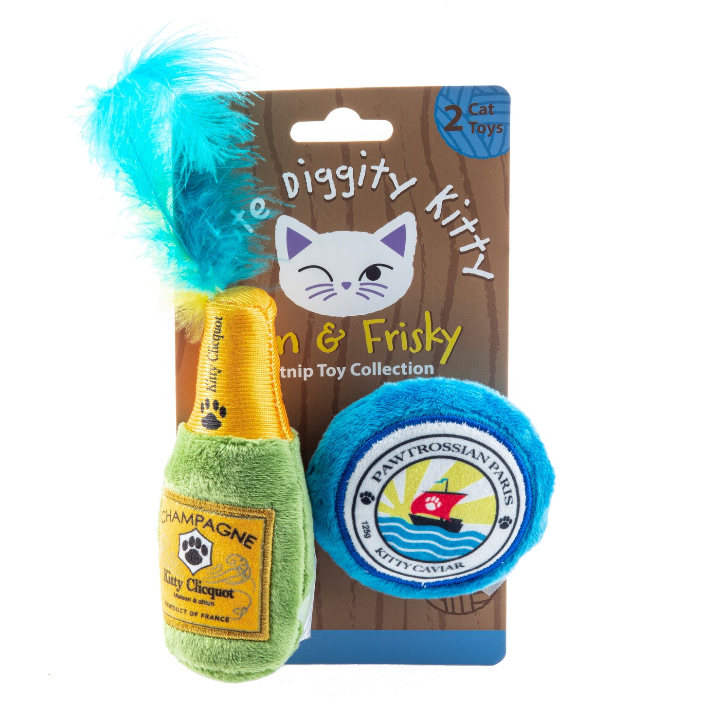 Kitty Clicquot - Catnip Toy Set