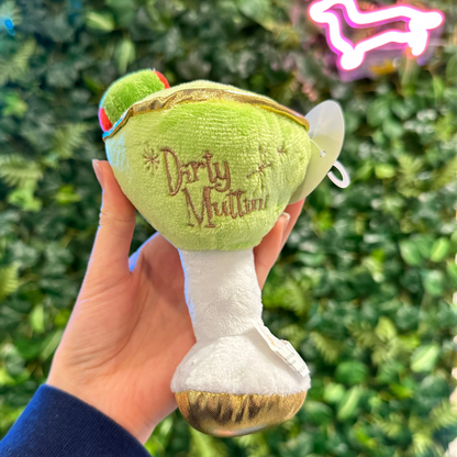 “Dirty Muttini” Cocktail - Plush Squeaky Toy