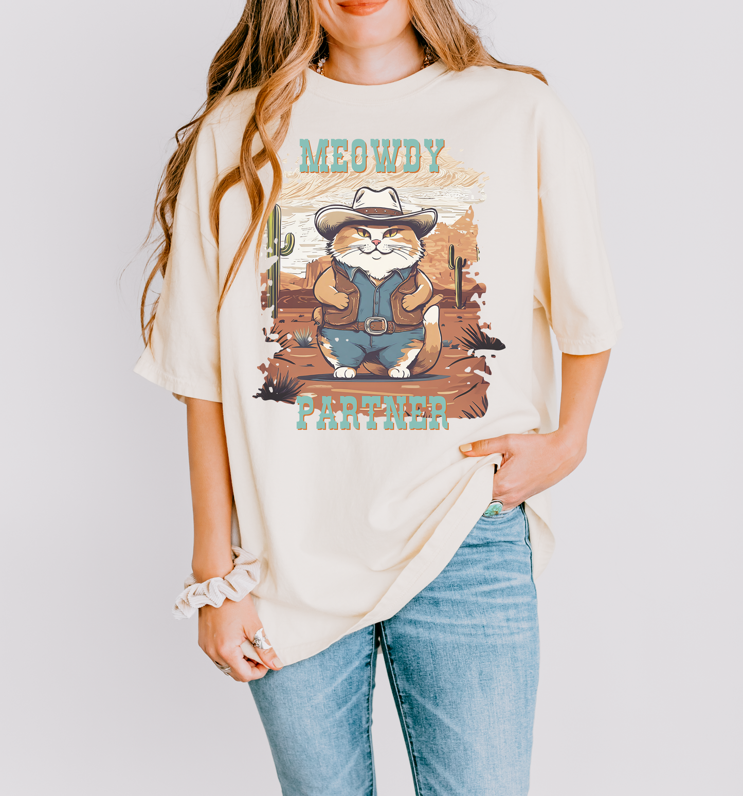 “Meowdy Partner” - Graphic T-Shirt