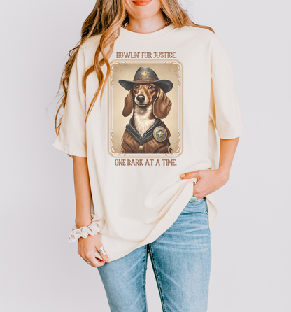 "Howlin For Justice" - Graphic T-Shirt